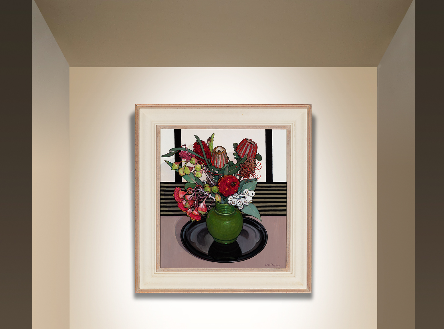PRIVATE AUCTION  – <BR>CRISS CANNING <BR><I> Native Flowers from Pomonal</I> (2001)<BR> AUCTION 5 DECEMBER 2023 - EXPLORE NOW