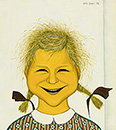 JOHN BRACK 1920-1999 Laughing Child 1958
